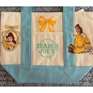 Disney Belle and Friends Custom Made Trader Joes Mini Tote One of a Kind